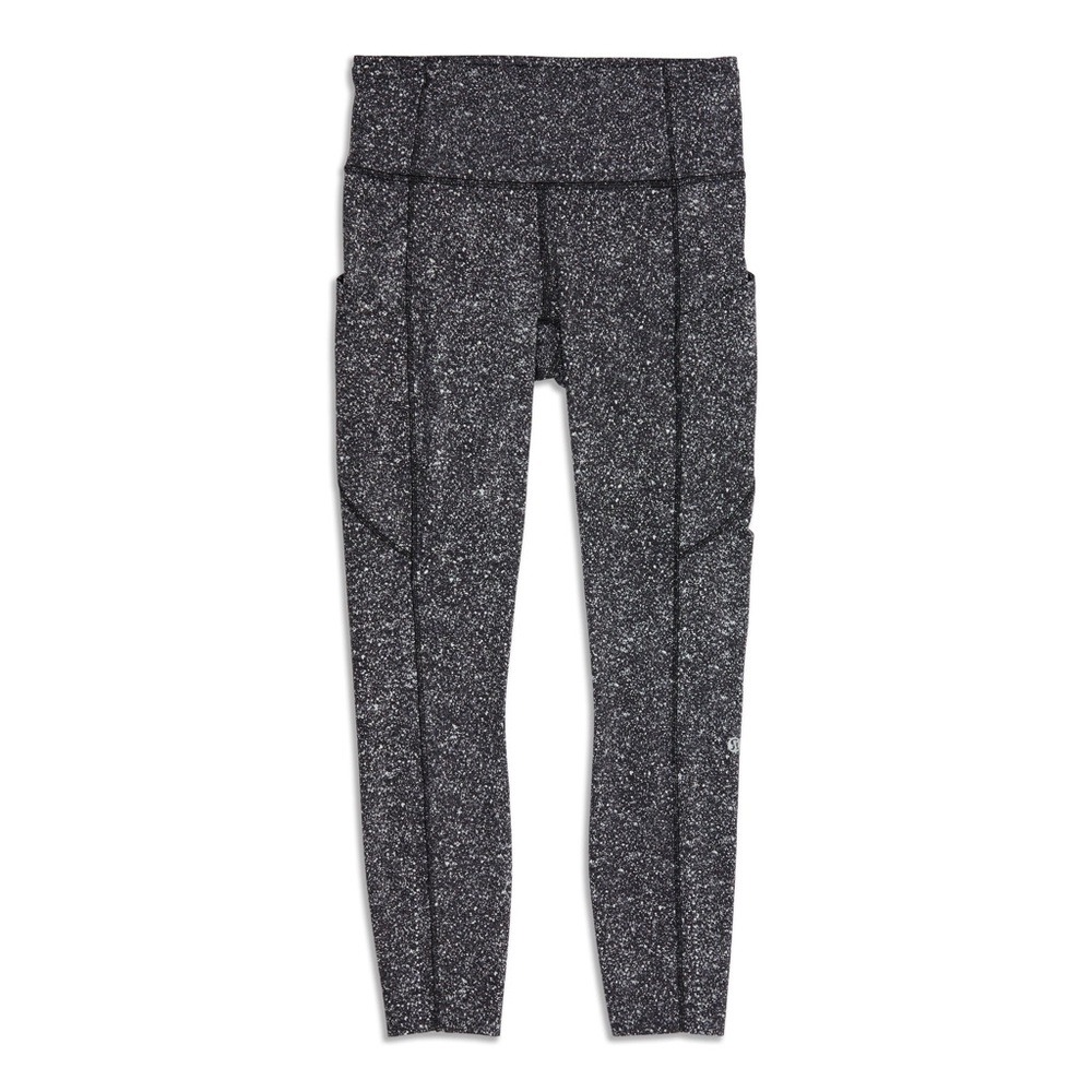 Lululemon Black Patterned Leggings